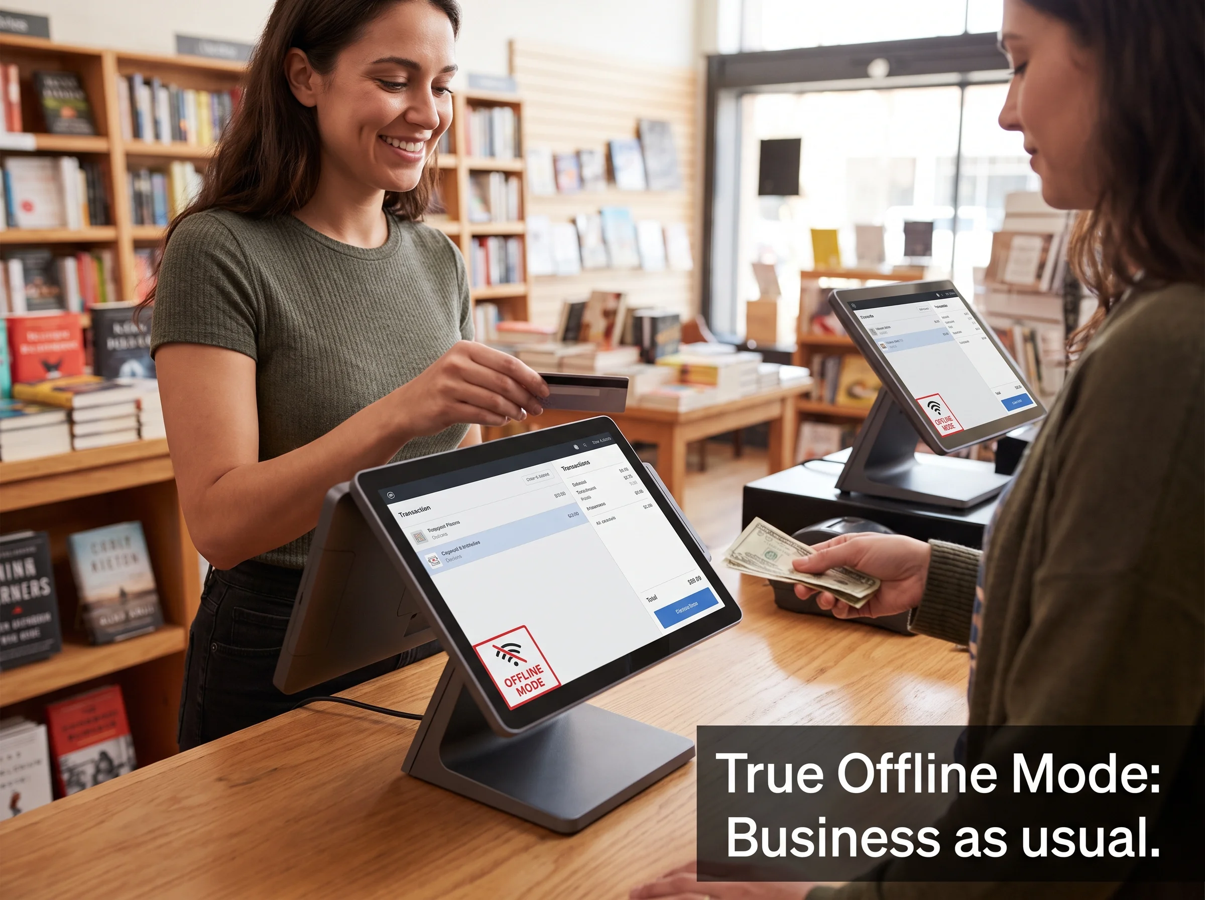 Offline Mode - POS keeps selling without internet